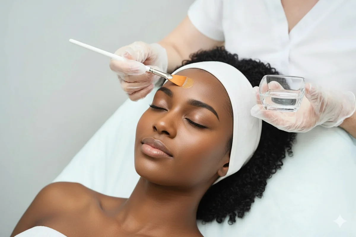 Chemical peel skin treatment