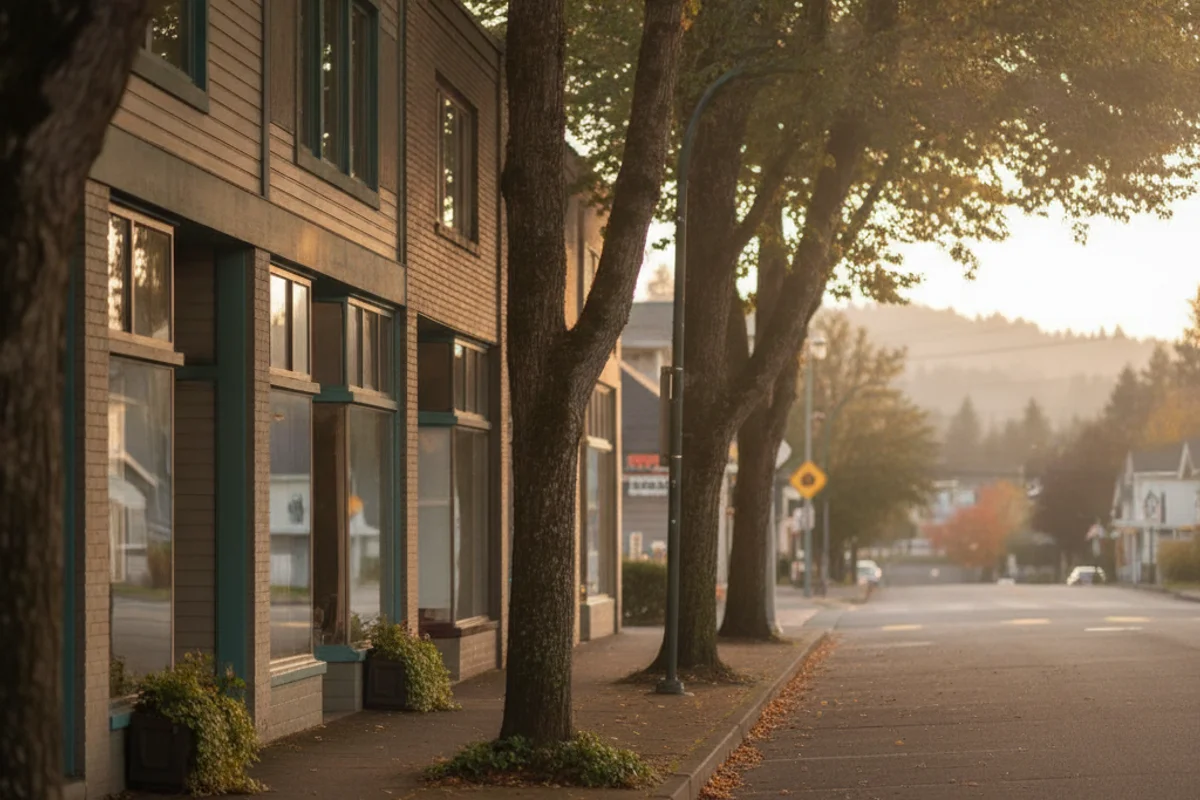 A local Bothell scene in soft daylight