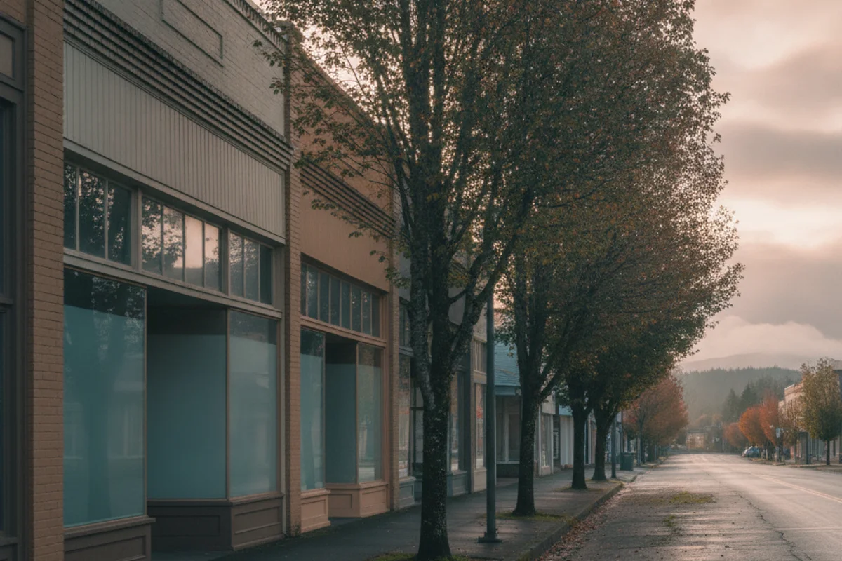 A local Longview scene in soft daylight