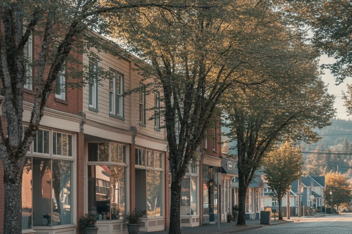 A local Issaquah scene in soft daylight