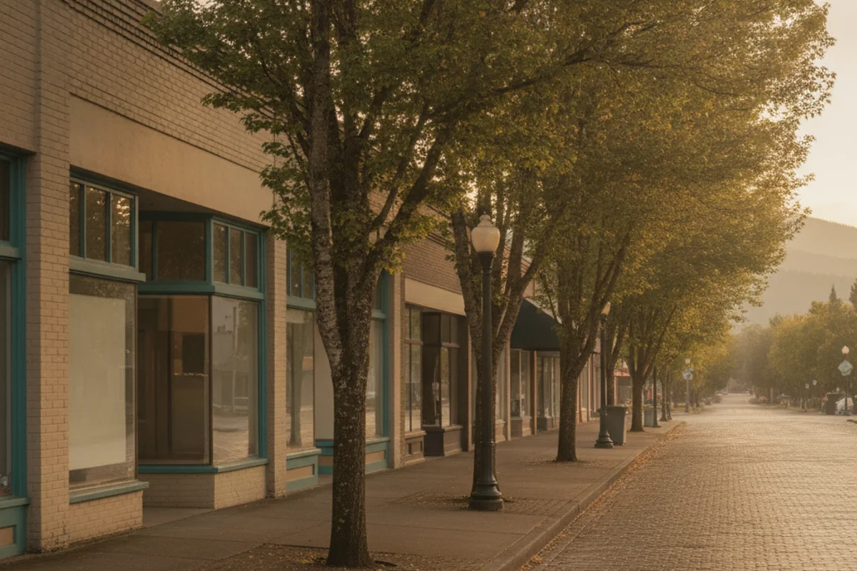 A local Wenatchee scene in soft daylight